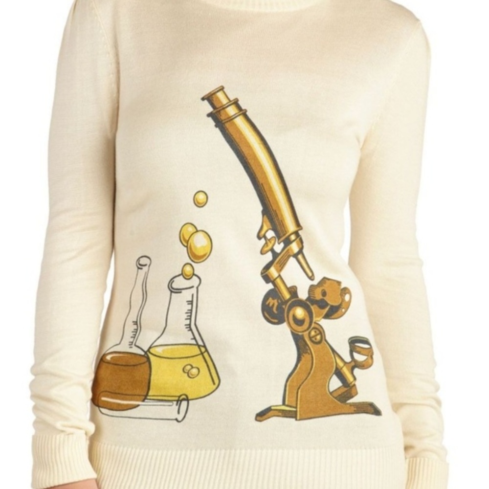ISO Modcloth Bea and Dot Science Rules sweater top - Picture 2 of 2